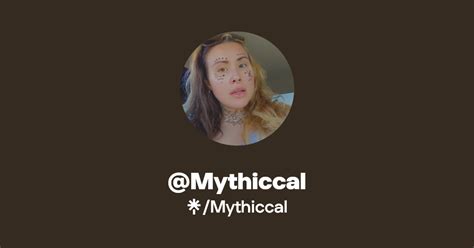 mythiccal onlyfans|Mythiccal. Pictures and videos from Twitter.